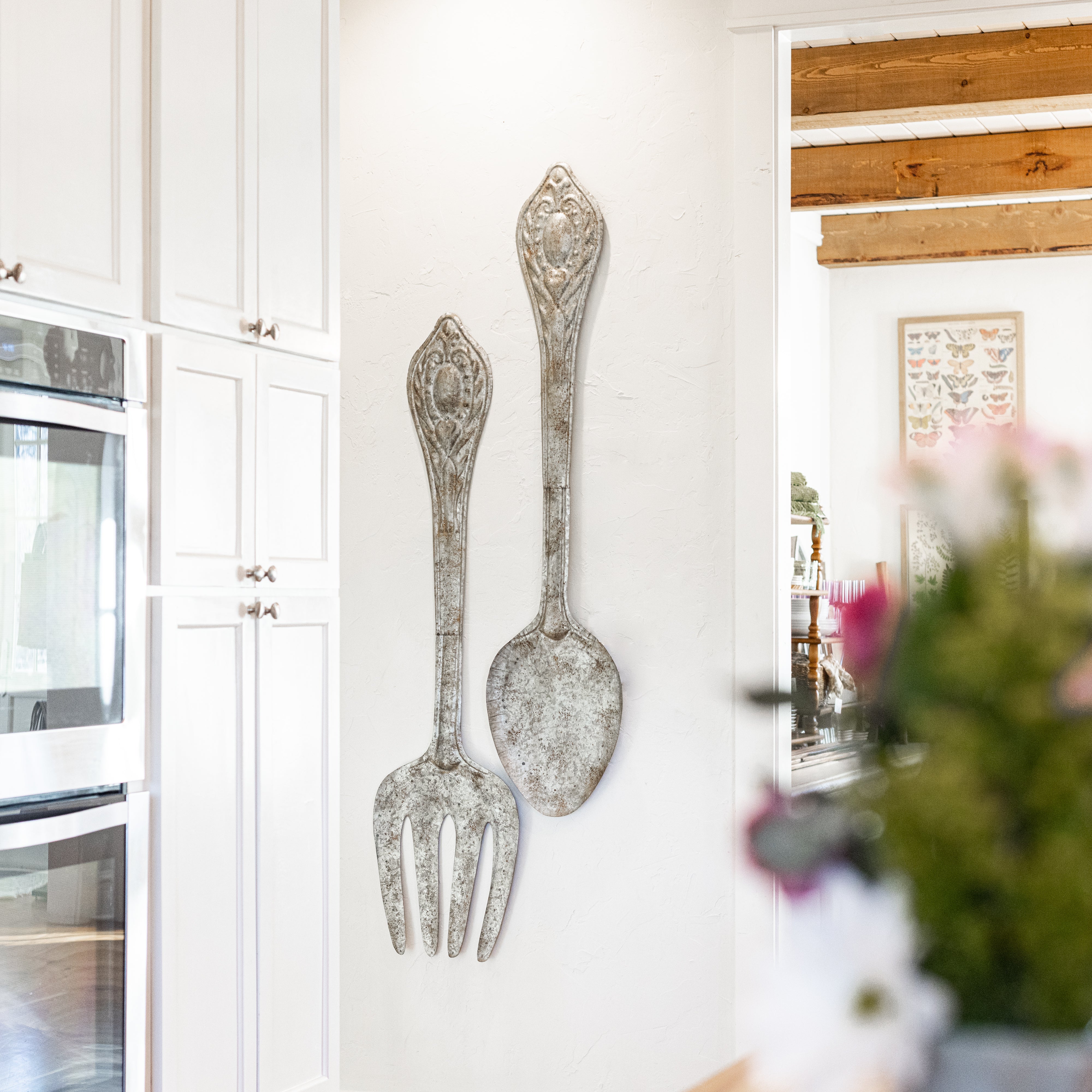 Beautiful Metal Fork and Spoon Wall Decor: Elevate Your Dining Space