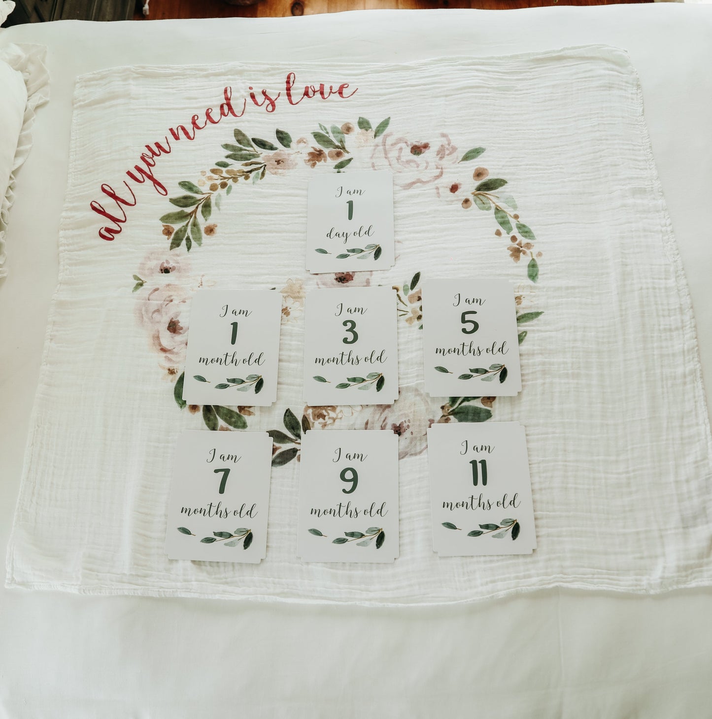 Love Milestone Blanket