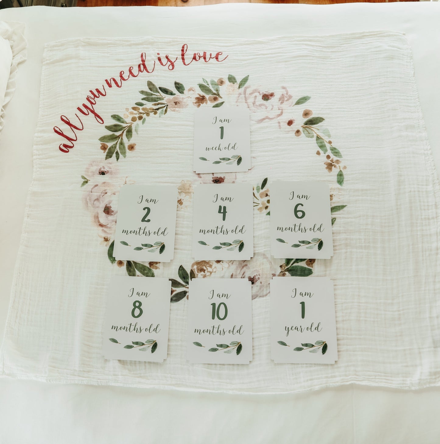 Love Milestone Blanket