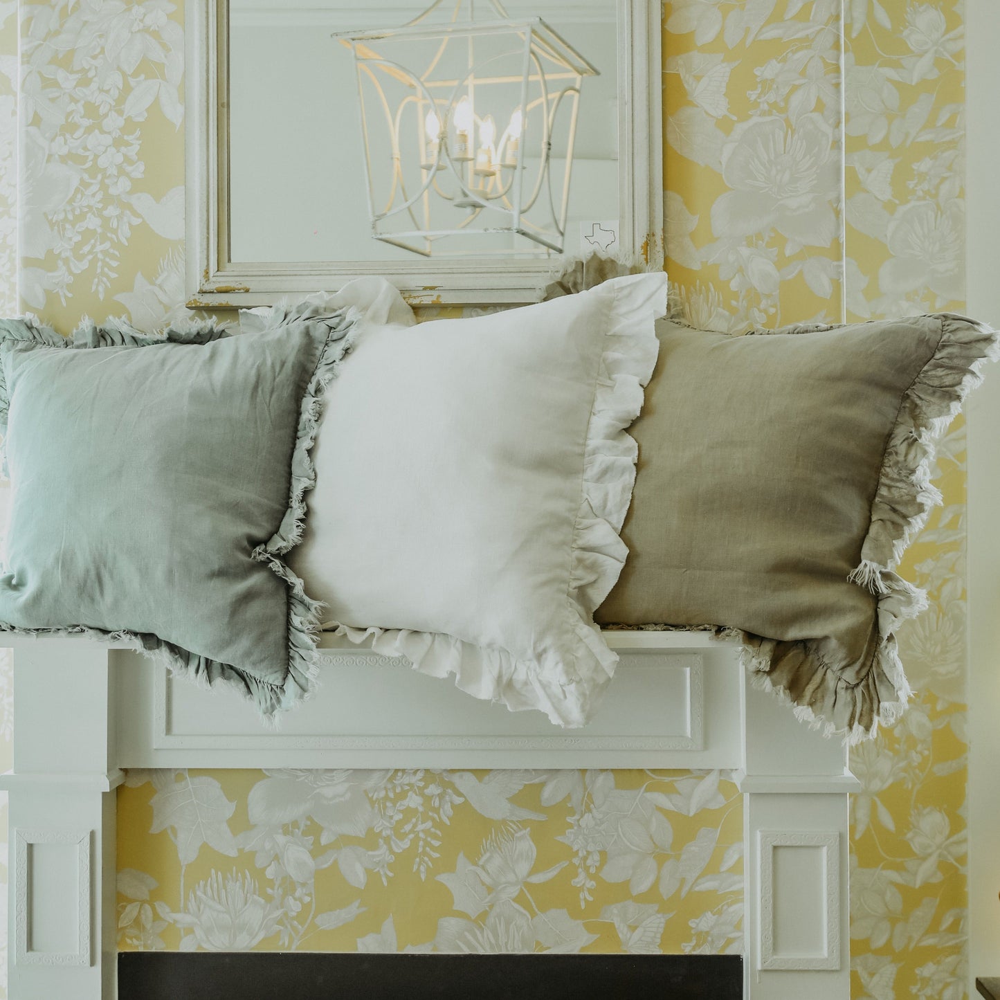 Ruffled Edge Pillow