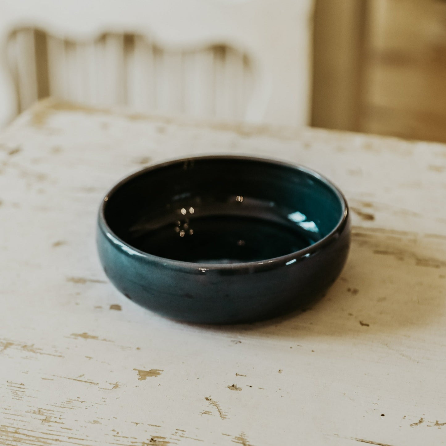 Stoneware Fruit Plate