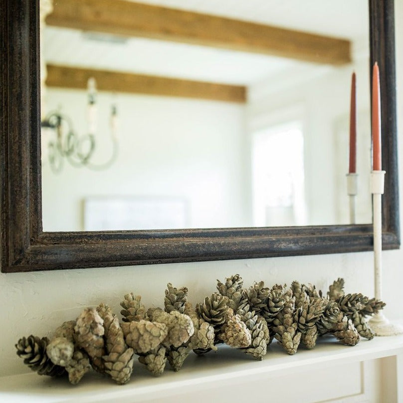 Frosted Sage Pinecone Garland