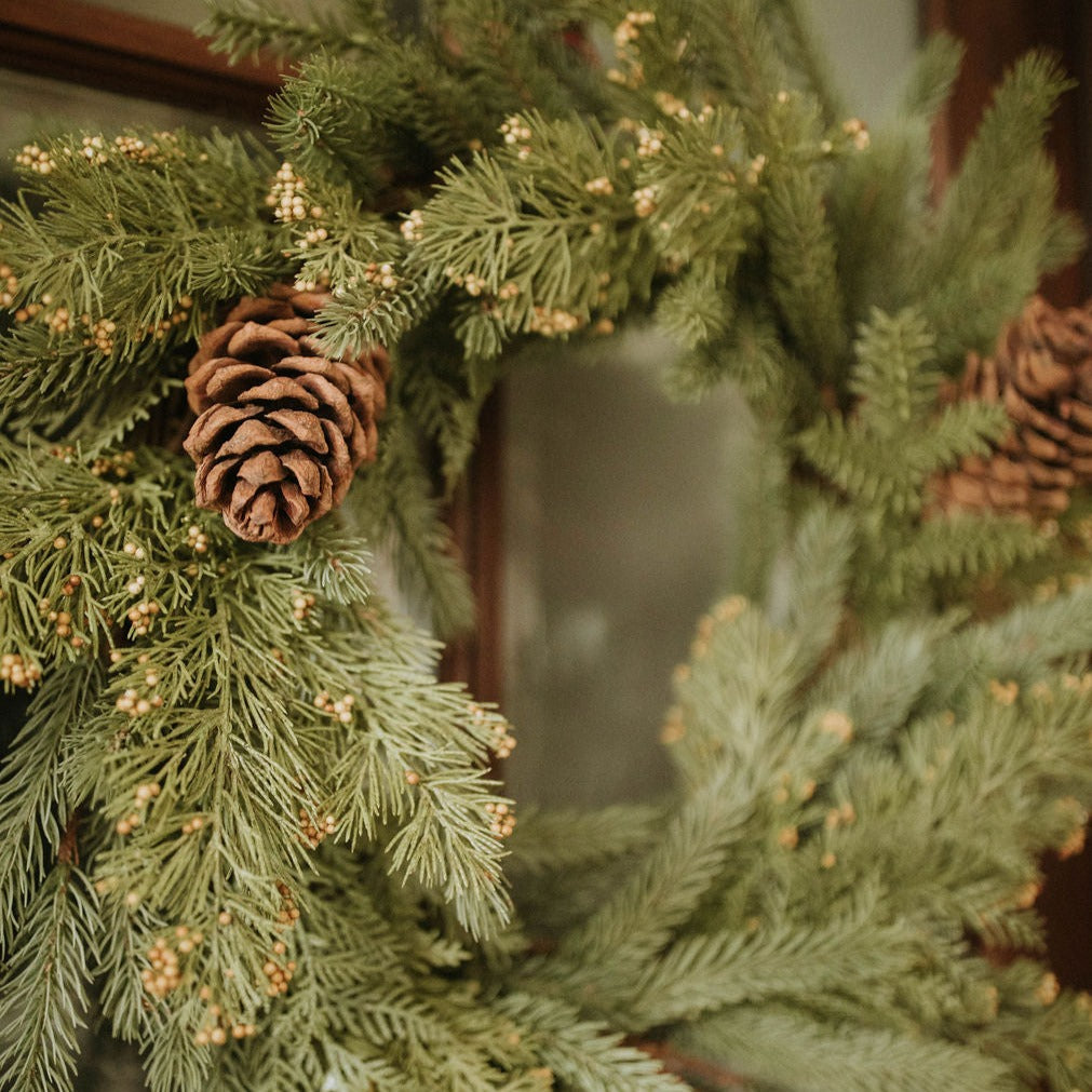 Mixed Evergreen Wreath