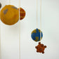 Handmade Felt Planet Mobile