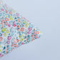 Cotton Printed Pillow with Ditsy Floral Patterns