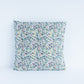 Cotton Printed Pillow with Ditsy Floral Patterns