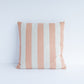 Pink Striped Pillow