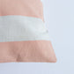 Pink Striped Pillow