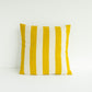 Yellow Striped Pillow