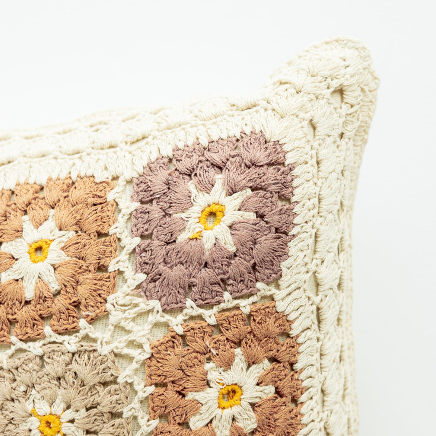 Granny Square Pillow