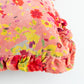 Velvet Floral Printed Pillow