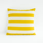 Yellow Striped Pillow