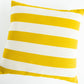 Yellow Striped Pillow