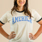 America Ringer Graphic Tee