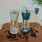 Teal Manual Coffee Grinder