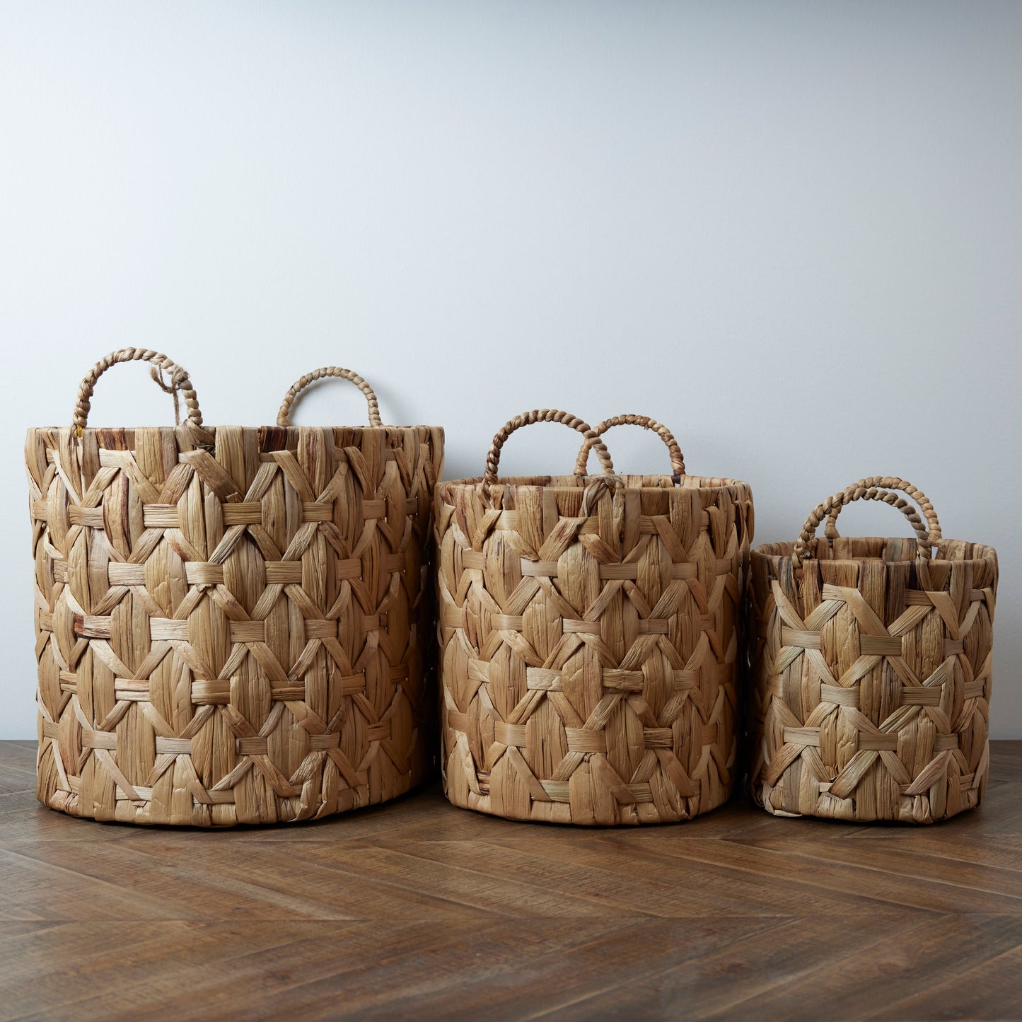 Braided Wicker Basket