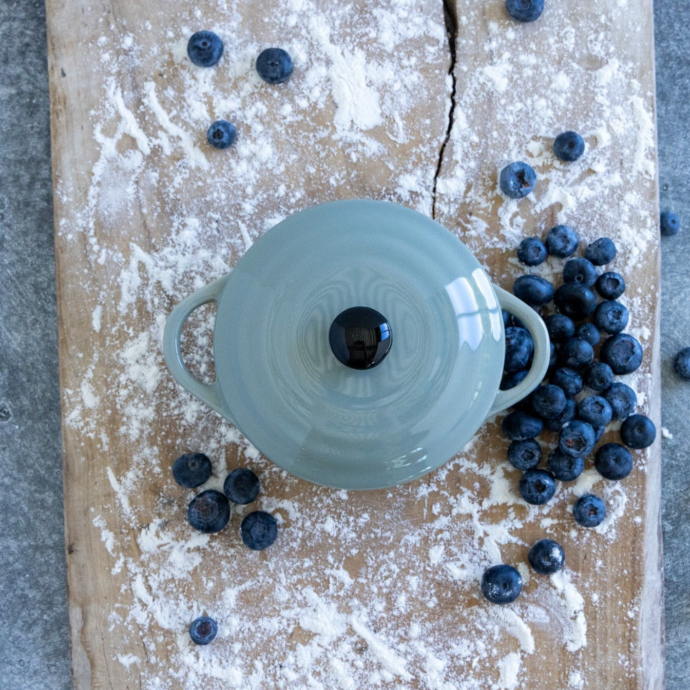 Stoneware Mini Baker with Lid