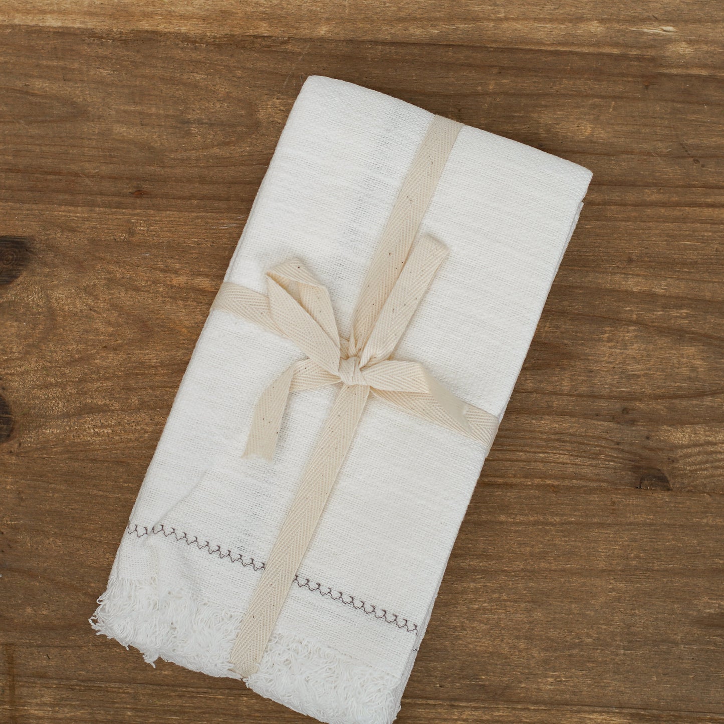 Cotton Napkins with Fringe