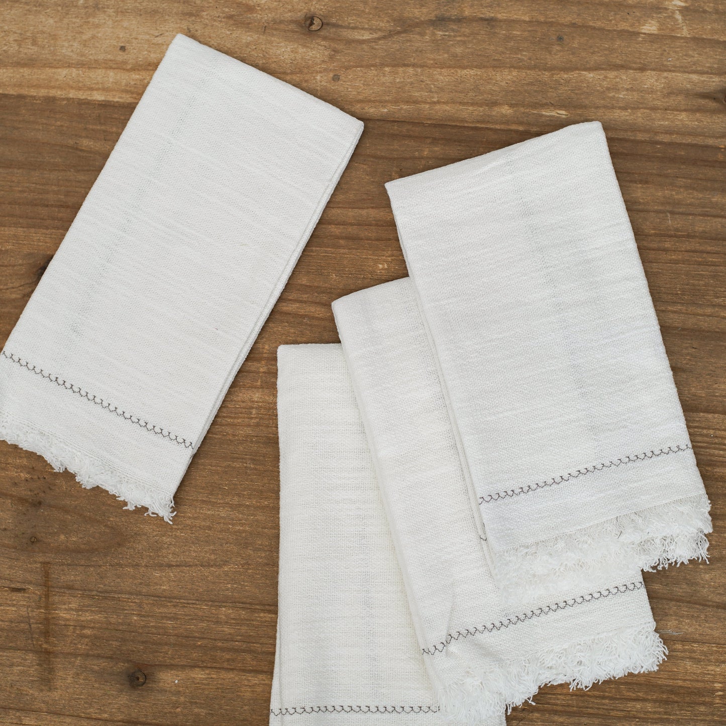 Cotton Napkins with Fringe