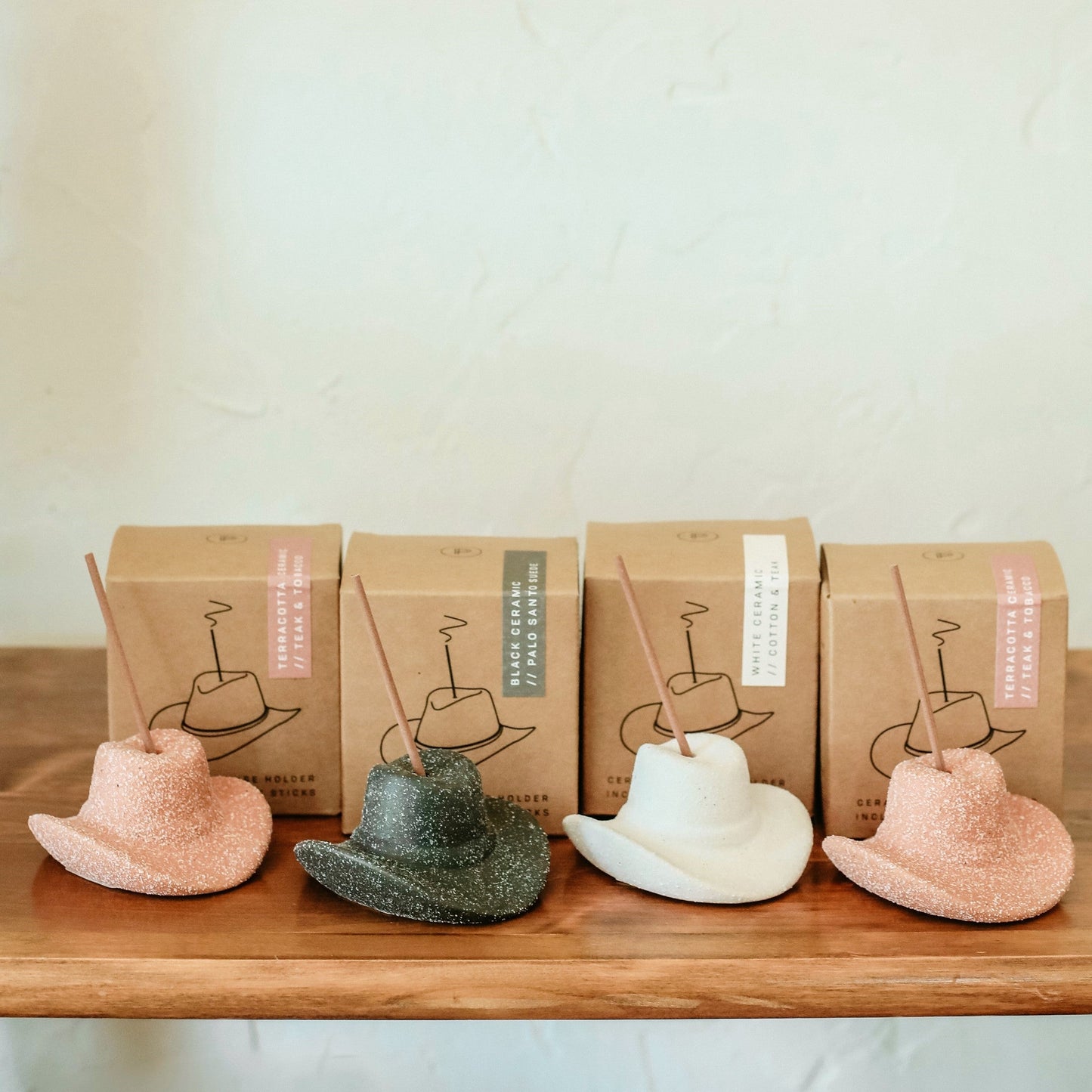 Cowboy Hat Incense Holders