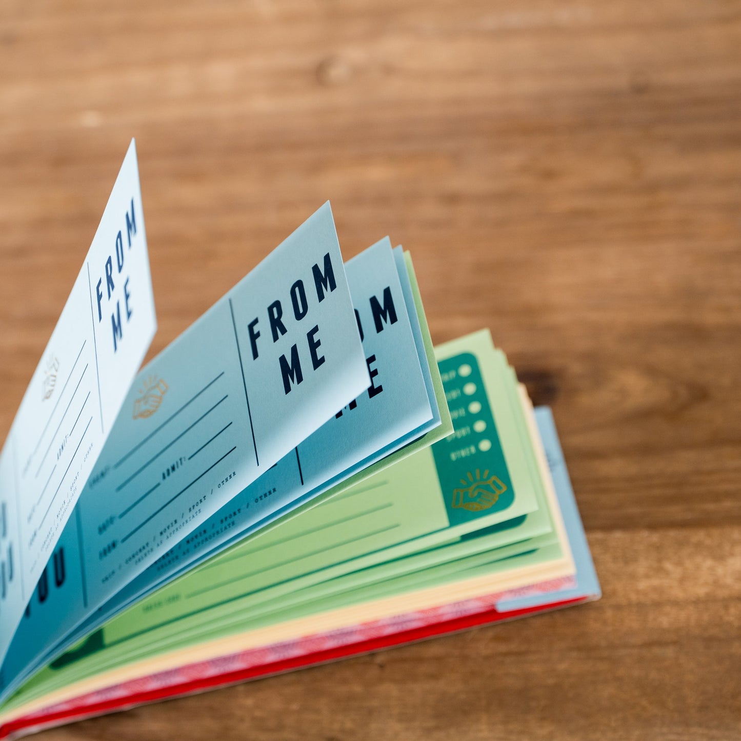 DIY Ticket Book