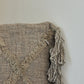 Diamond Tufted Pillow w/ Fringe