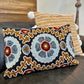 Embroidered Mandala Pattern Pillow