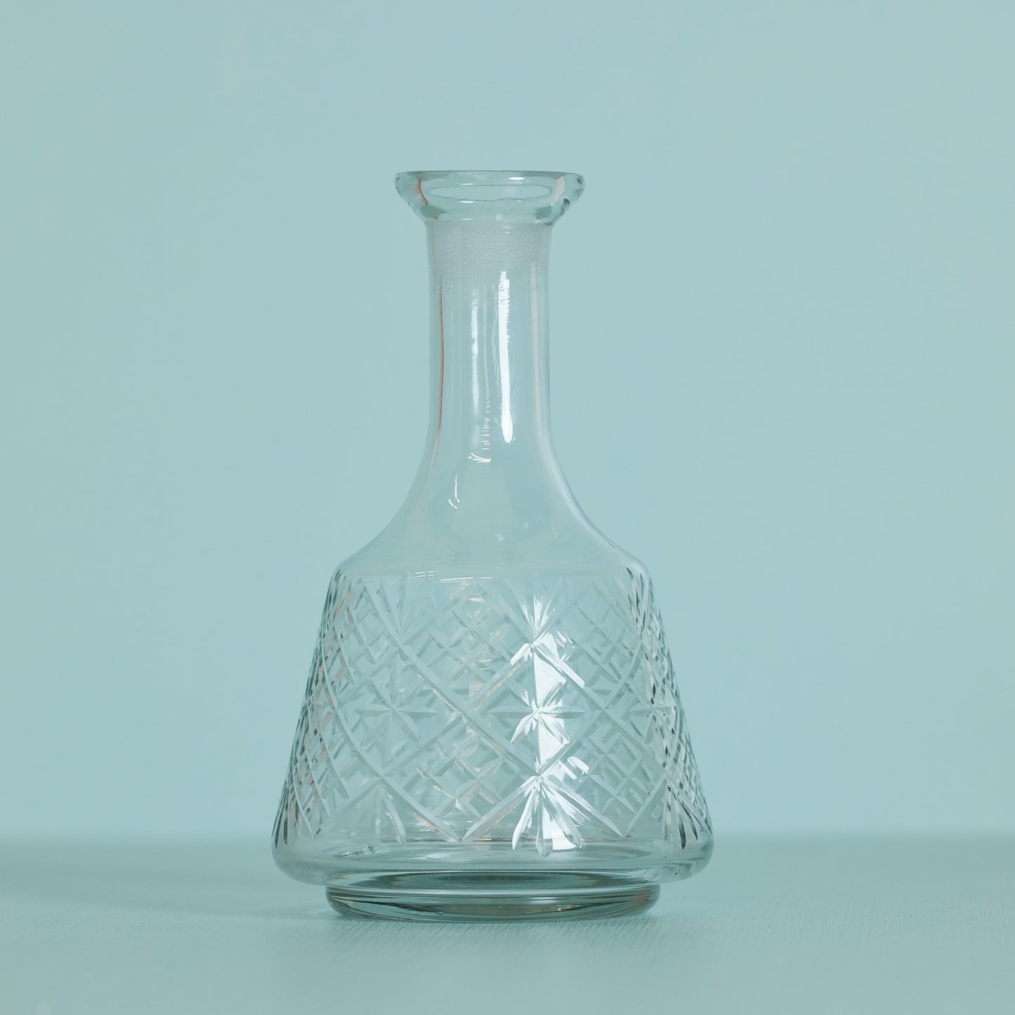 Etched Glass Decanter