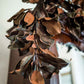 Bronzed Magnolia Leaf Garland