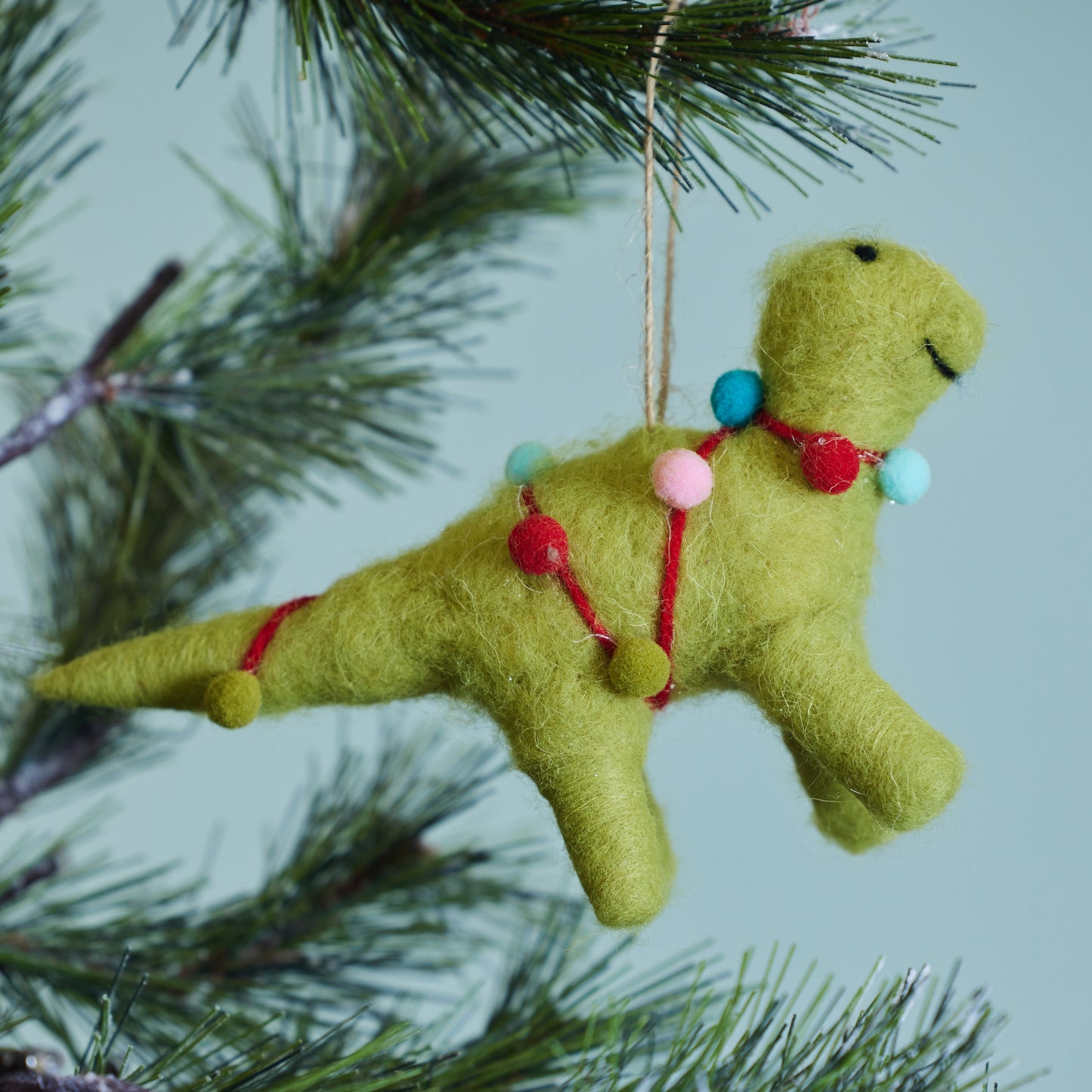 Felt Dinosaur Ornaments