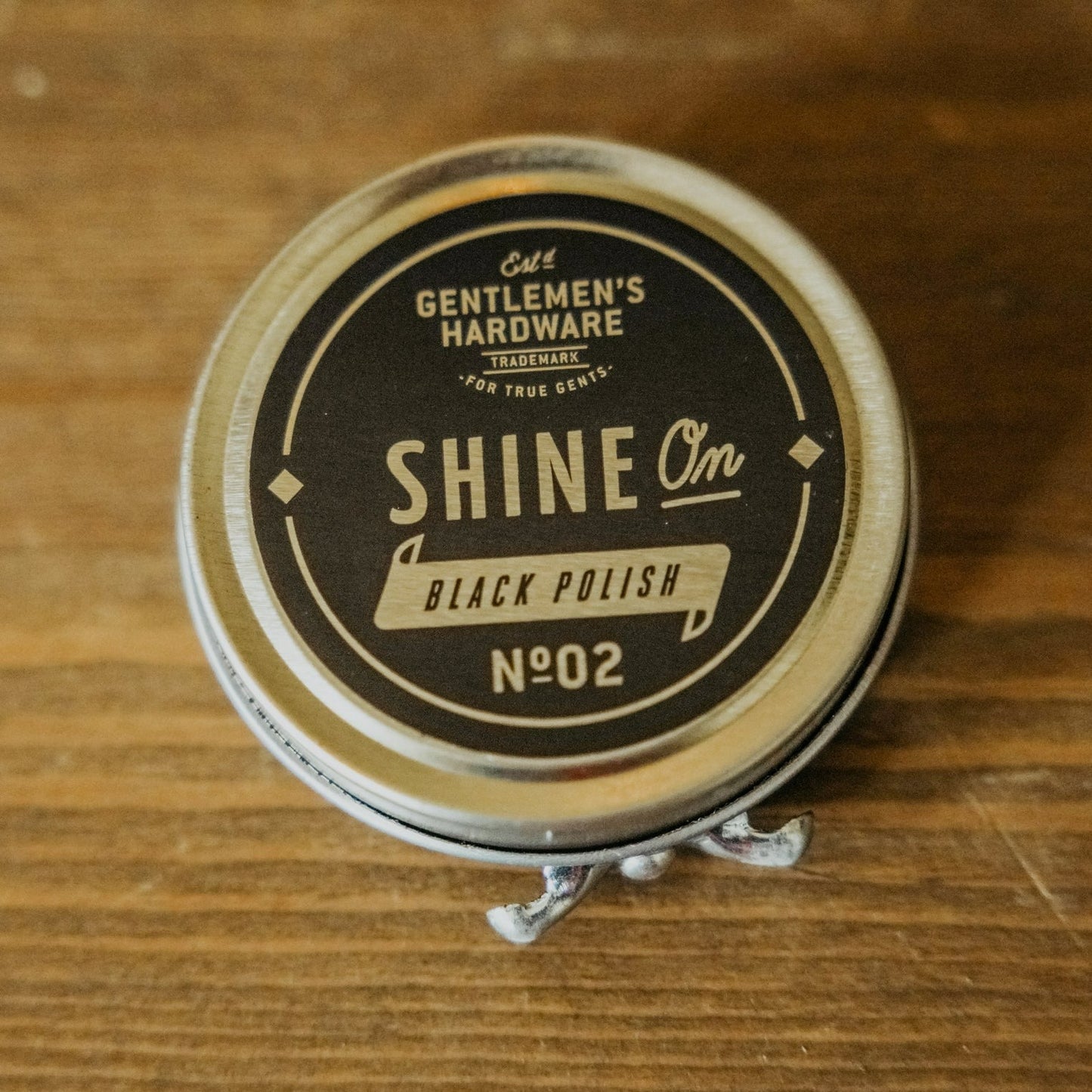 Travel Shoe Shine Tin