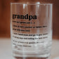 Grandpa Bourbon Glass