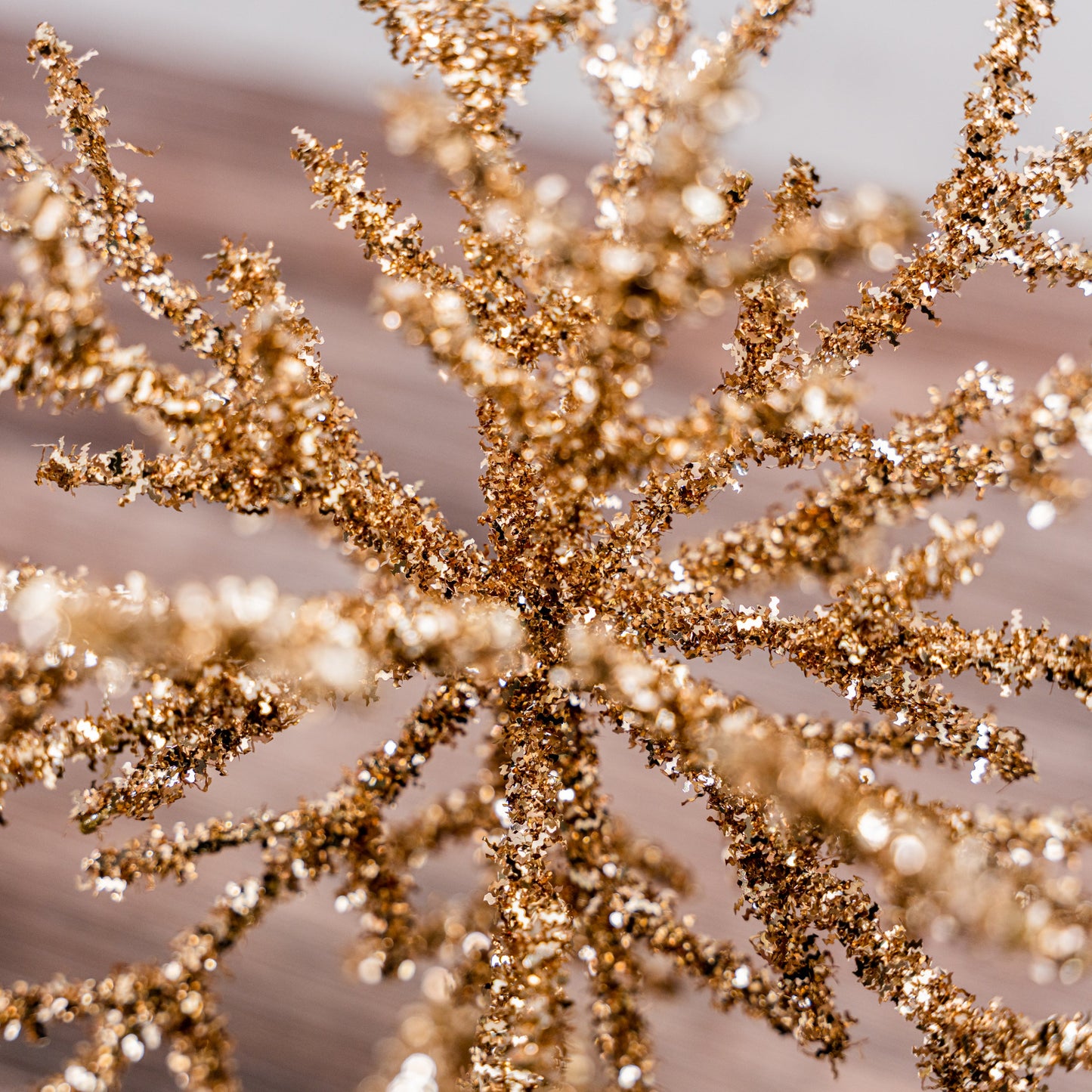 Glitter Snowflake Tree Topper