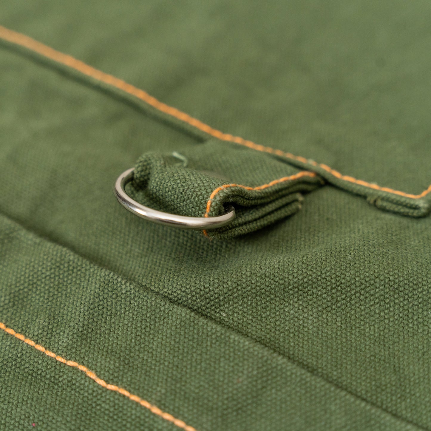 Green Cross Back Apron