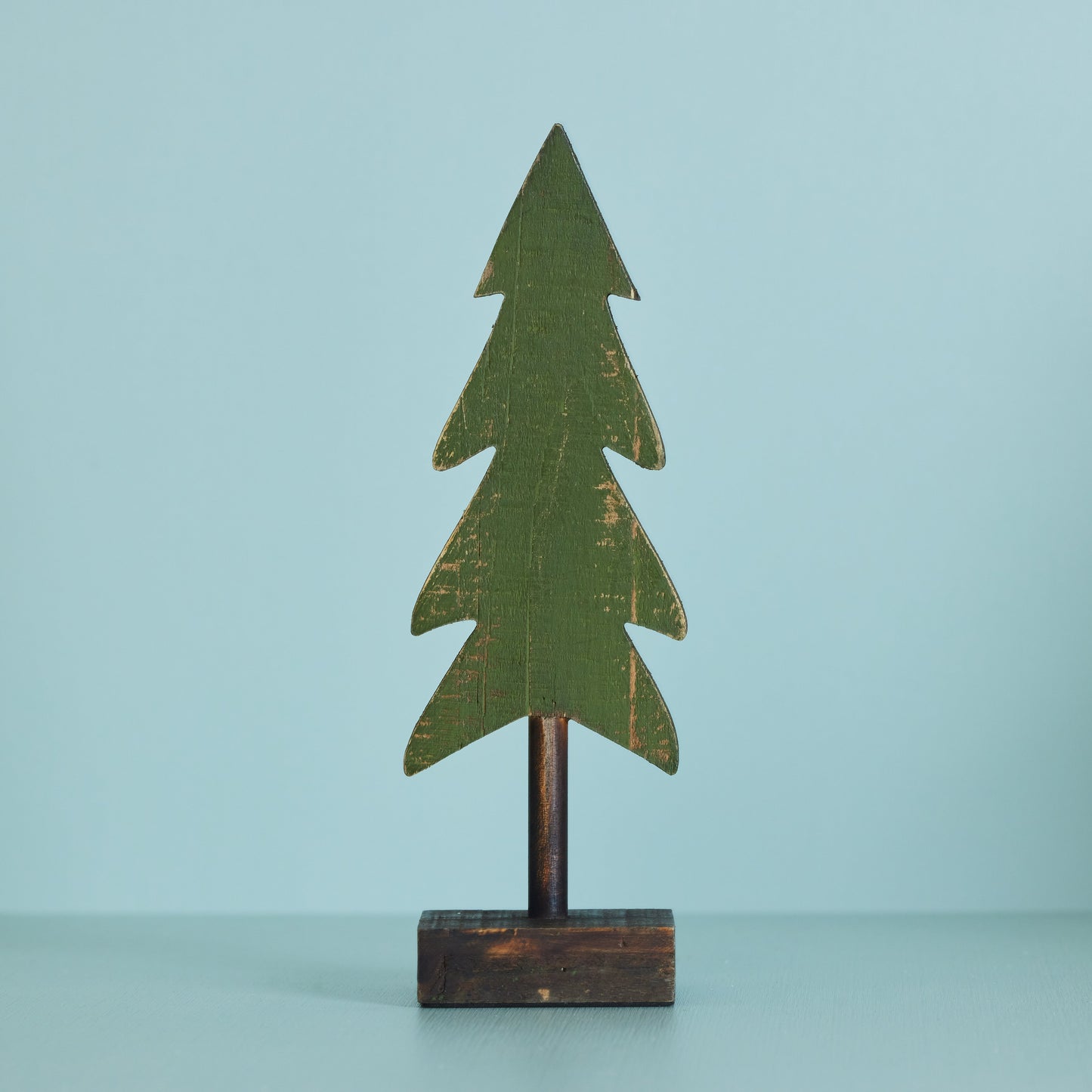 Green Tabletop Wooden Tree