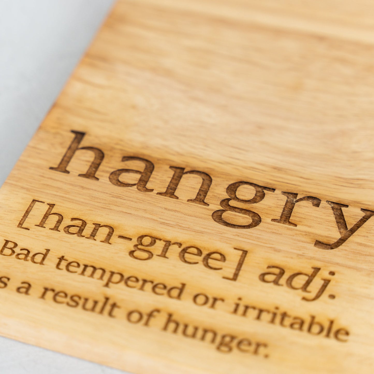 Hangry Engraved Chopping Board