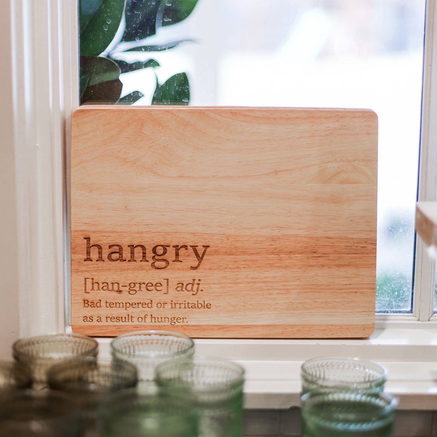 Hangry Engraved Chopping Board