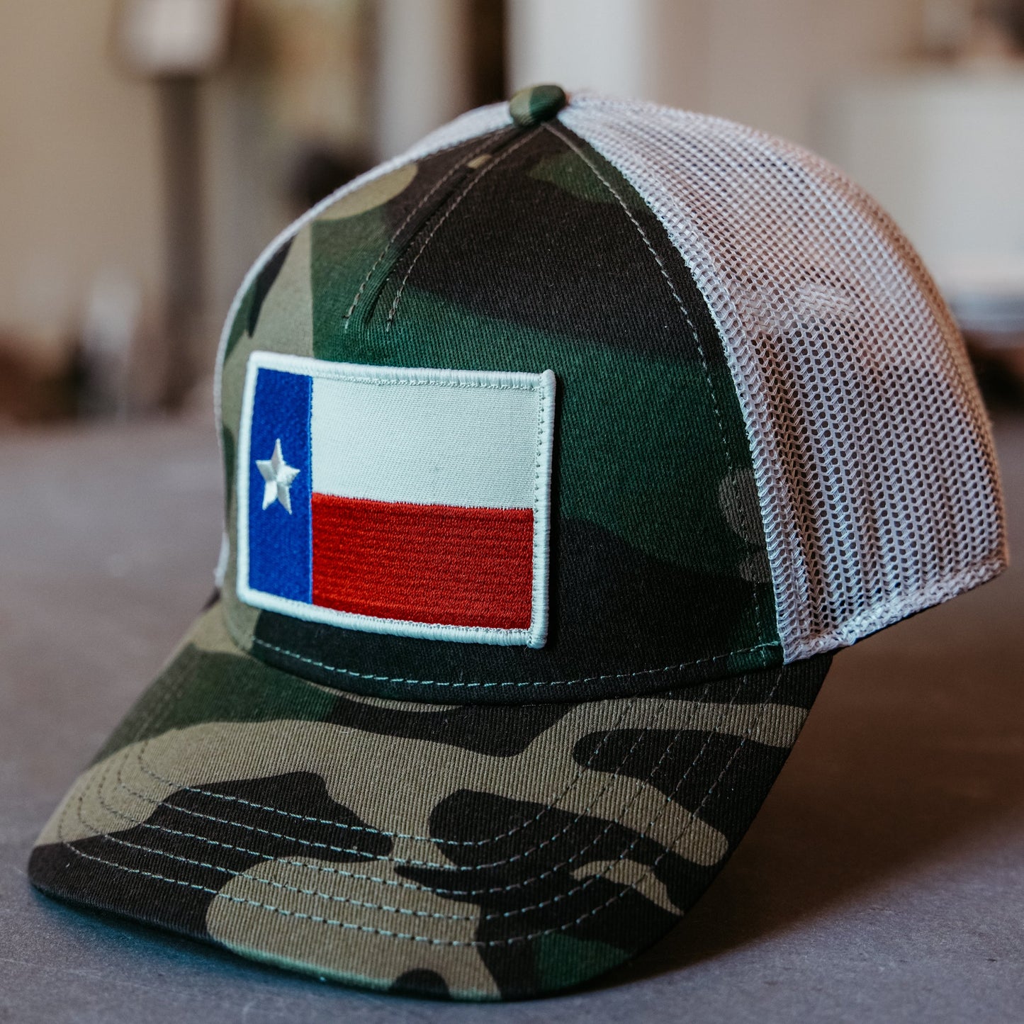 Texas Flag Camo Cap