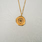 Heart Wax Seal Necklace