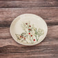 Holiday Debossed Stoneware Plate