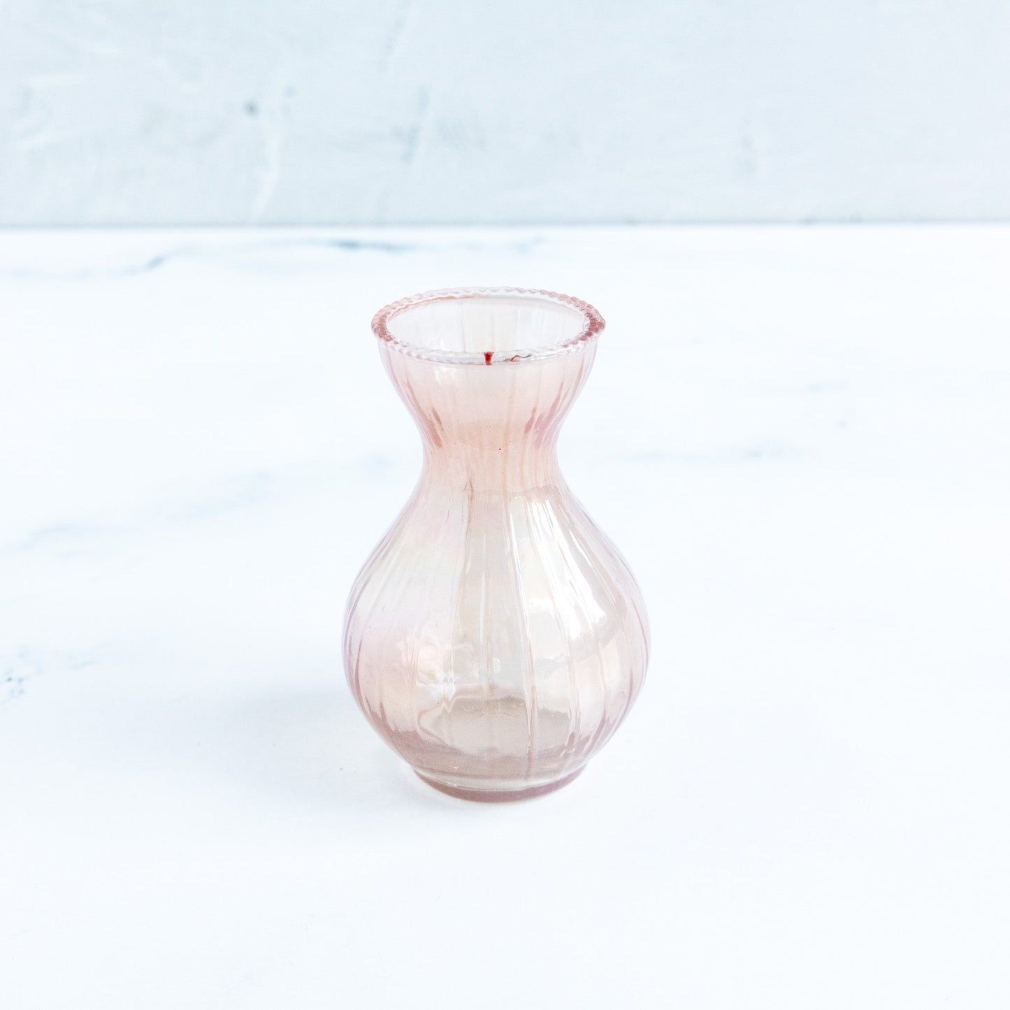 Debossed Glass Vase