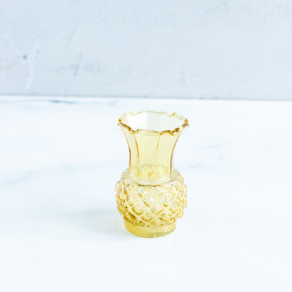 Debossed Glass Vase