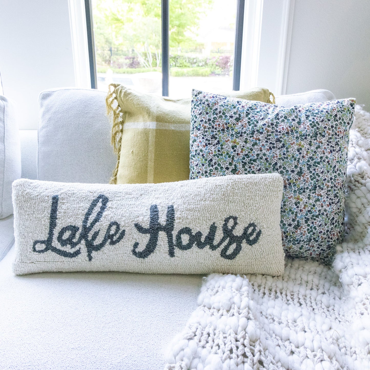 Lake House Lumbar Pillow