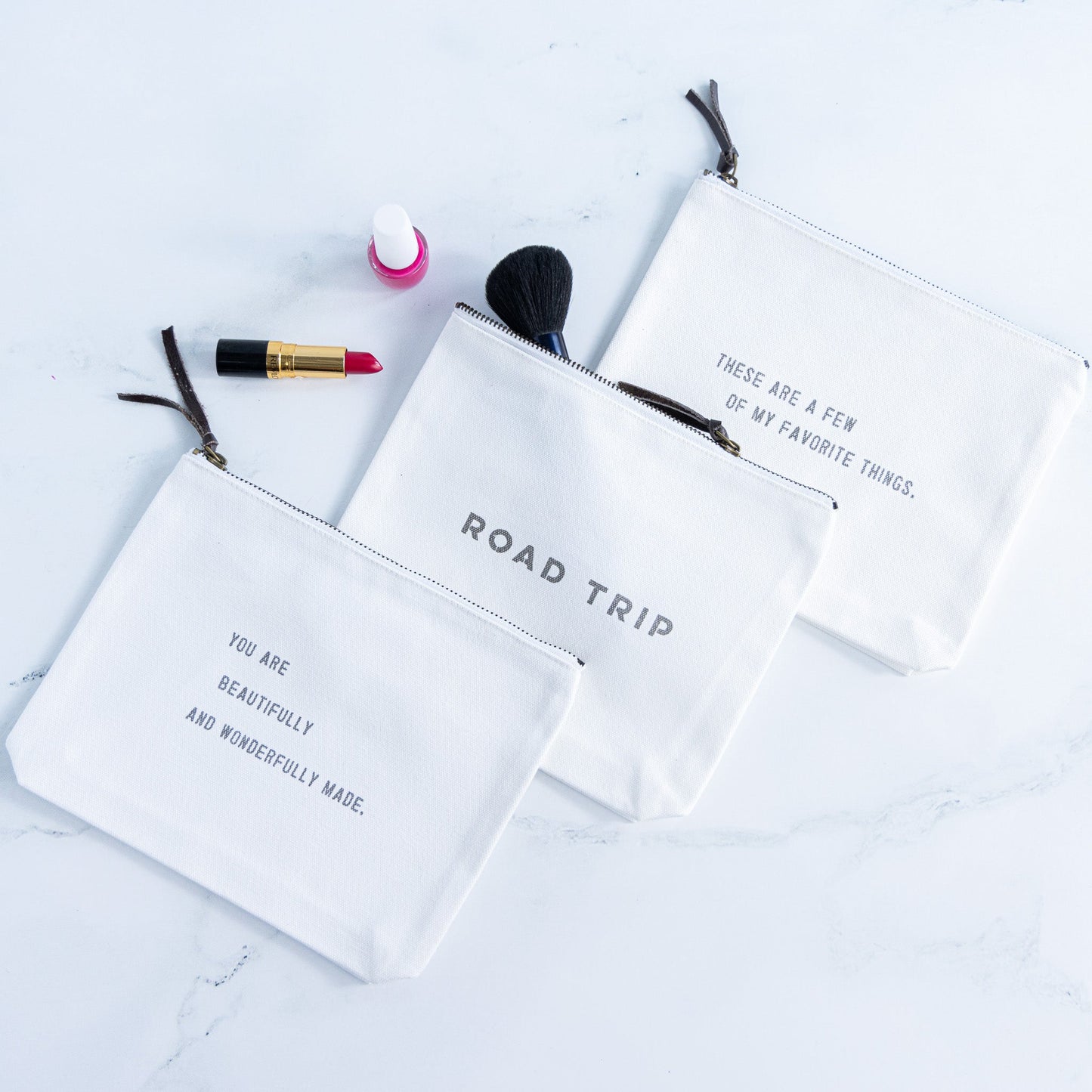 Canvas Zip Pouch