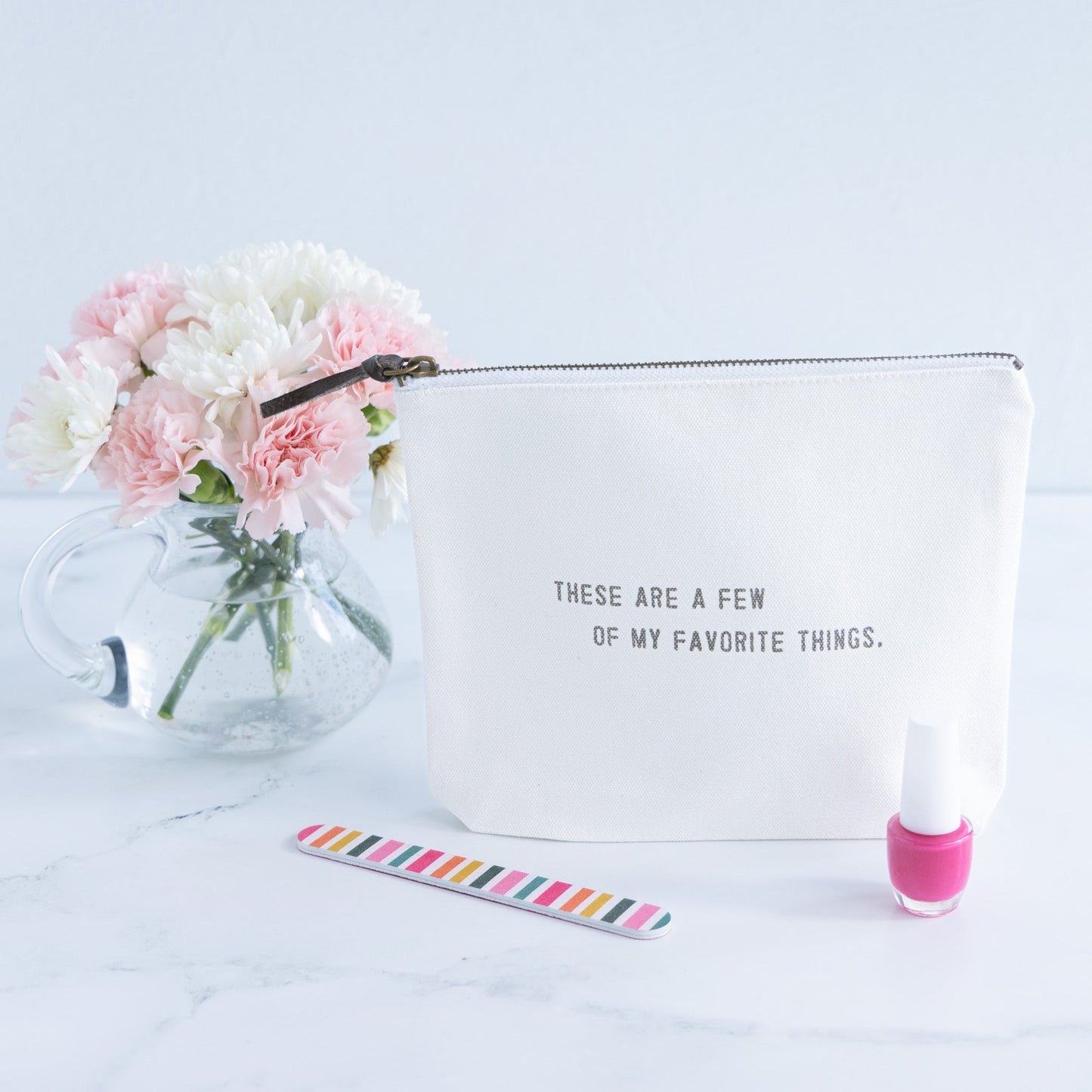 Canvas Zip Pouch