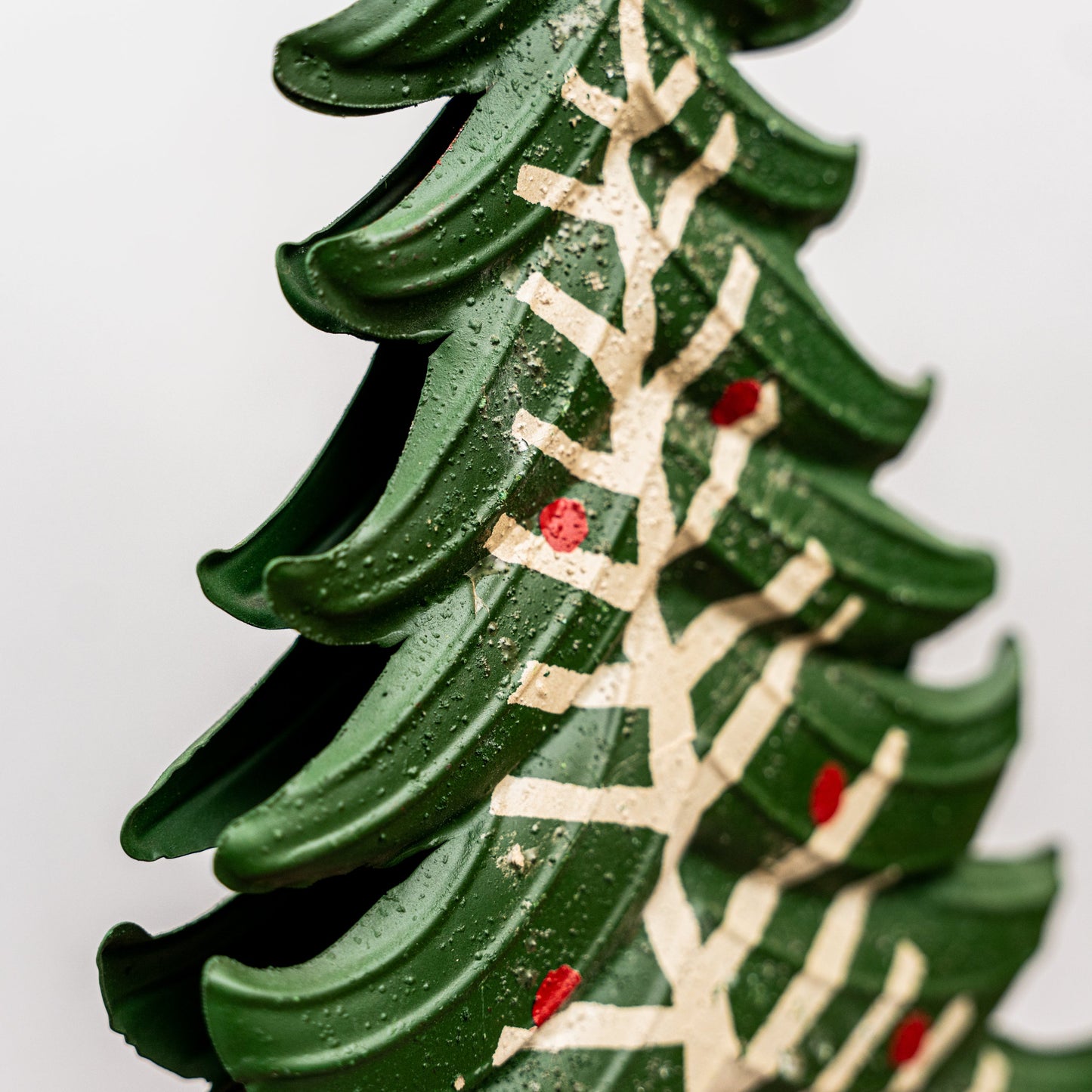 Painted Metal Christmas Tree