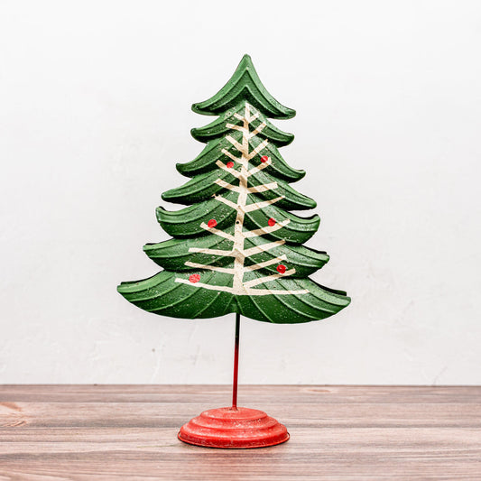 Painted Metal Christmas Tree