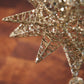 Metal Star Tree Topper with Glitter