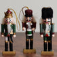 Wood Nutcracker Ornaments, Boxed Set of 6