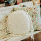 Cream Tassel Pillow